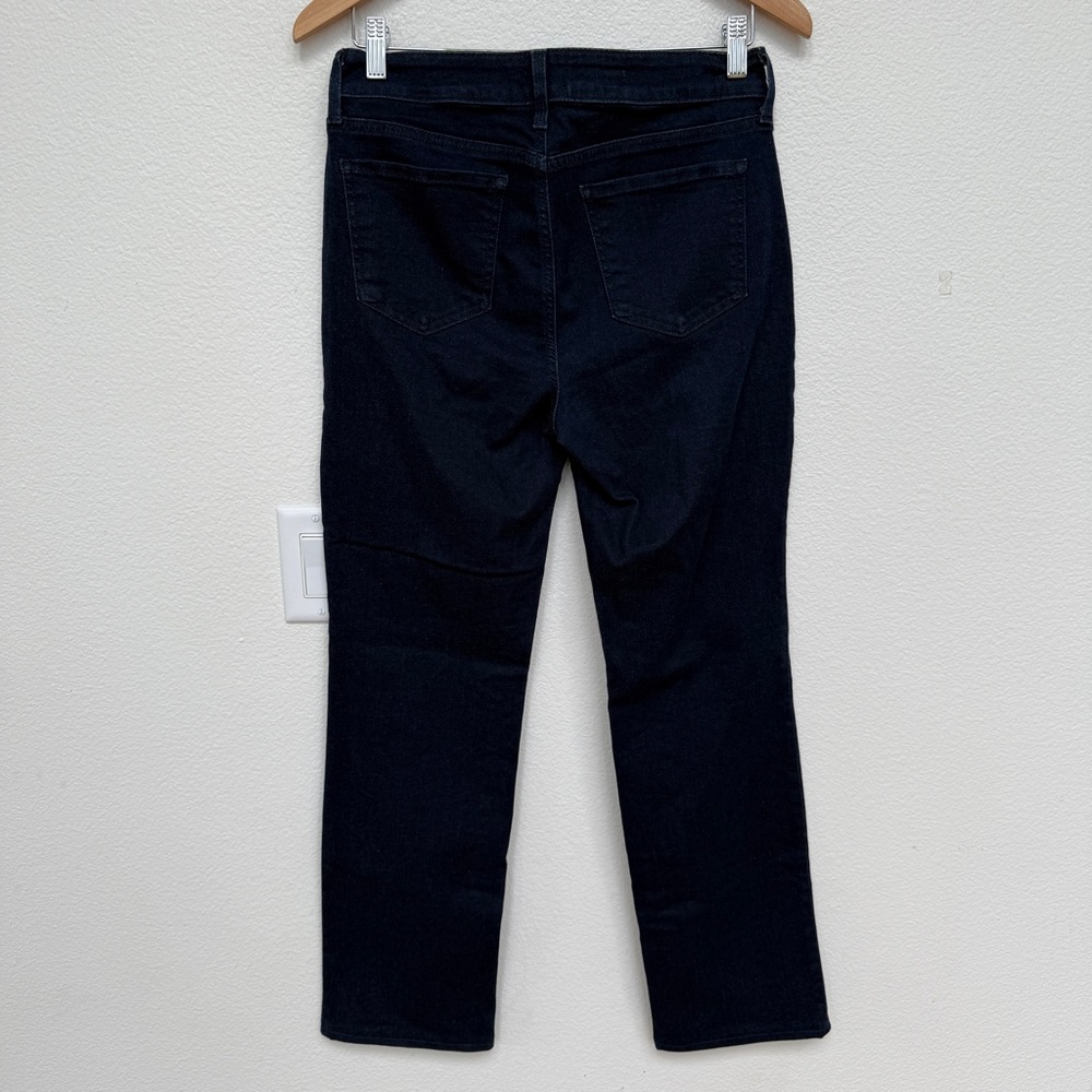 NYDJ Marilyn Straight Jeans Dark Wash Size 8 - Picture 4 of 5